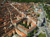 PANORAMA BRASOV DIN ELICOPTER